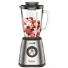 Image de MOULINEX LM439D10 Blendforce 2 Blender base métal - 800 W - Lames inox - 5 vitesses - Bol verre 1,75 L - Résiste aux chocs