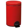 Image de Poubelle à pedale 14l rouge carmin Rossignol 90201