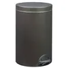 Image de Poubelle à pédale 20l noir basalte Rossignol 90256
