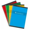Image de Cahier spirale 100 pages 5x5 70 g, couverture carte recyclée, format 17 x 22 cm CONQUERANT - selon disponibilité