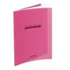 Image de Hamelin - 1 cahier grands carreaux 17x22cm 96 pages - couverture polypro rose 400002770