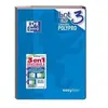 Image de Oxford lot de 3 cahiers agrafés 96 pages seyes 24 x 32 cm easybook - 90g - coloris assortis
