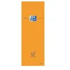 Image de Oxford Bloc-notes, 74 x 210 mm, quadrillé,80 feuilles,orange