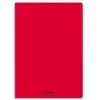 Image de Cahier piqûre Clairefontaine 21x29,7cm, 96 pages grands carreaux, Rouge