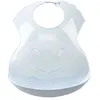 Image de thermobaby bavoir semi-rigide - fleur bleue