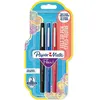 Image de Paper Mate Flair Original, 3 feutres Assortiment de couleurs, pointe moyenne 0.7mm
