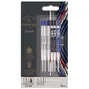 Image de Recharges Stylo Parker 3 Gel Et 3 Bille 2 Coloris Assortis