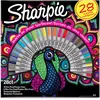 Image de Sharpie, Marqueur, Marqueur permanent Set "Peacock (28x)