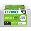 Image de Dymo, Ruban d'étiquetage, 1x10 D1 ruban d'écriture 9mmx7m sur (0.90 cm, Blanc)