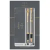 Image de PARKER IM coffret cadeau Duo : Stylo bille et Stylo roller, métal brossé