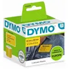 Image de DYMO LabelWriter Boite de 1 rouleau de 220 étiquettes adhésives Jaunes, Badge/Expédition, 54mm x 101mm.