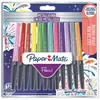 Image de Blister 12 stylos feutres Papermate Flair Metallic