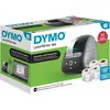 Image de Dymo LabelWriter 550 Value avec 4 rouleaux LW (300 dpi), Imprimante d'étiquettes, Noir