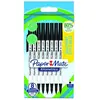 Image de Paper Mate, Stylo, Stylo Bille Kilometrico Reycled M Noir Blister de 8 pièces (8x)