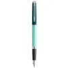 Image de Stylo plume Waterman Hémisphère, laque verte, finition palladium, plume fine en acier inoxydable, coffret cadeau