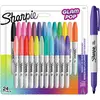 Image de Newell, Marqueur, Sharpie - Marqueur permanent Fine Glam Pop 24-Blister (2198779) (24x)
