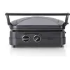 Image de Cuisinart GR47BE 1650 W, Machine à panini, Argent, Noir