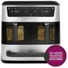 Image de Cuisinart TriZone Air Fryer with 3 baskets 13.2L, Friteuse, Gris, Noir, Argent