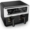 Image de Cuisinart AirTwin, Friteuse, Argent, Noir