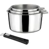 Image de CUISINOX - MALICE - Série de 3 casseroles 16/18/20cm