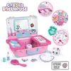 Image de Smoby - Gabby Et La Maison Magique - Valise Beauté Facile A Transporter - 13 Accessoires Inclus : Coiffure, Onglerie, Maquillage -