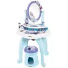 Image de Smoby, Kits de coiffure pour jouets, Coiffeuse Frozen 2 en 1