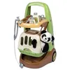 Image de Smoby - Chariot Vétérinaire De Zoo - Peluche Panda - Nombreux Accessoires Inclus - Produit 2 En 1 : Cage De Transport - Fabrication