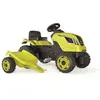 Image de Tracteur à pédales Smoby avec remorque détachable