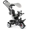 Image de Smoby - Tricycle Baby Driver Plus Gris - Velo Evolutif Enfant Des 10 Mois - Roues Silencieuses - Frein de Parking