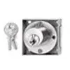 Image de Serrure V135 V5 diamètre 25mm droite carré 20mm profondeur 18mm - VACHETTE - 11310000