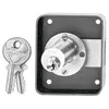 Image de Serrure de sûreté V135 50mm droite cylindre 20x28mm N 1315 - VACHETTE - 11741000