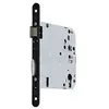Image de Serrure monopoint à larder PMR noir série D45 pêne dormant axe 120mm - VACHETTE - 22722000