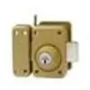 Image de Verrou V136 double entrée pêne 110 bronze cylindre 45mm - VACHETTE - 16150000
