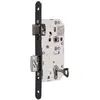 Image de Serrure à larder D451 clé L axe 50mm bout rond finition noir sans gâche - VACHETTE - 2687000