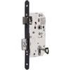 Image de Serrure à larder D451 clé L axe 50 mm bout rond finition noir sans gâche VACHETTE 2687000
