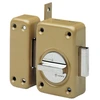 Image de Verrou à bouton Radialis V136 à bouton 7740NT pêne de 110 cylindre de 45 mm bronze VACHETTE 27309000