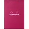 Image de Bloc-notes A6 agrafé Rhodia 80 feuillets microperforés Couleurs N° 13 Modèle aléatoire