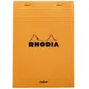 Image de Bloc agrafé Rhodia N°16 80 Feuilles Orange