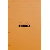 Image de Bloc agrafé 80 feuillets Perfo Rhodia N°20 Q5 Orange