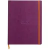 Image de Cahier broché Rhodiarama - A4+ 29,8 x 22,5 cm - blanc ligné - 160 pages - violet
