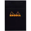 Image de Bloc Rhodia N°13 Q5 Noir 80 Feuilles
