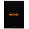 Image de Bloc Rhodia N°16 LM Noir 80 Feuilles