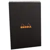 Image de Bloc Reliure Intégrale Rhodia Classic 80 feuilles 80g A4 5x5 Couverture Noire