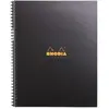 Image de Rhodia, Cahier + bloc-notes, Carnets et cahiers Rhodiactive (A4+, Quadrillé, Couverture souple)