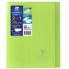 Image de Cahier de 96 pages A5 Seyès Clairefontaine Koverbook 17 x 22 cm Vert