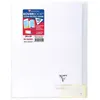 Image de CLAIREFONTAINE Koverbook Cahier piqure 96 pages avec rabats - 240 x 320 mm - 5 x 5 papier PEFC 90 g - Incolore