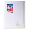 Image de CLAIREFONTAINE Koverbook Cahier piqure 48 pages avec rabats - 240 x 320 mm - Seyes papier PEFC 90 g - Incolore