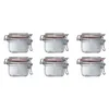 Image de Pack de 6 terrines 125 ml - Le Parfait - Transparent - Verre