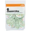 Image de Lot De 6 Couvercles En Métal Pour Confituriers De 82mm