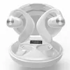 Image de Ecouteurs sans fil Bluetooth YYK-770 Blanc avec double canal stéréo, boîtier de chargement HiFi immersif, affichage numérique, basses profondes avancées, jeu de course à pied, sport